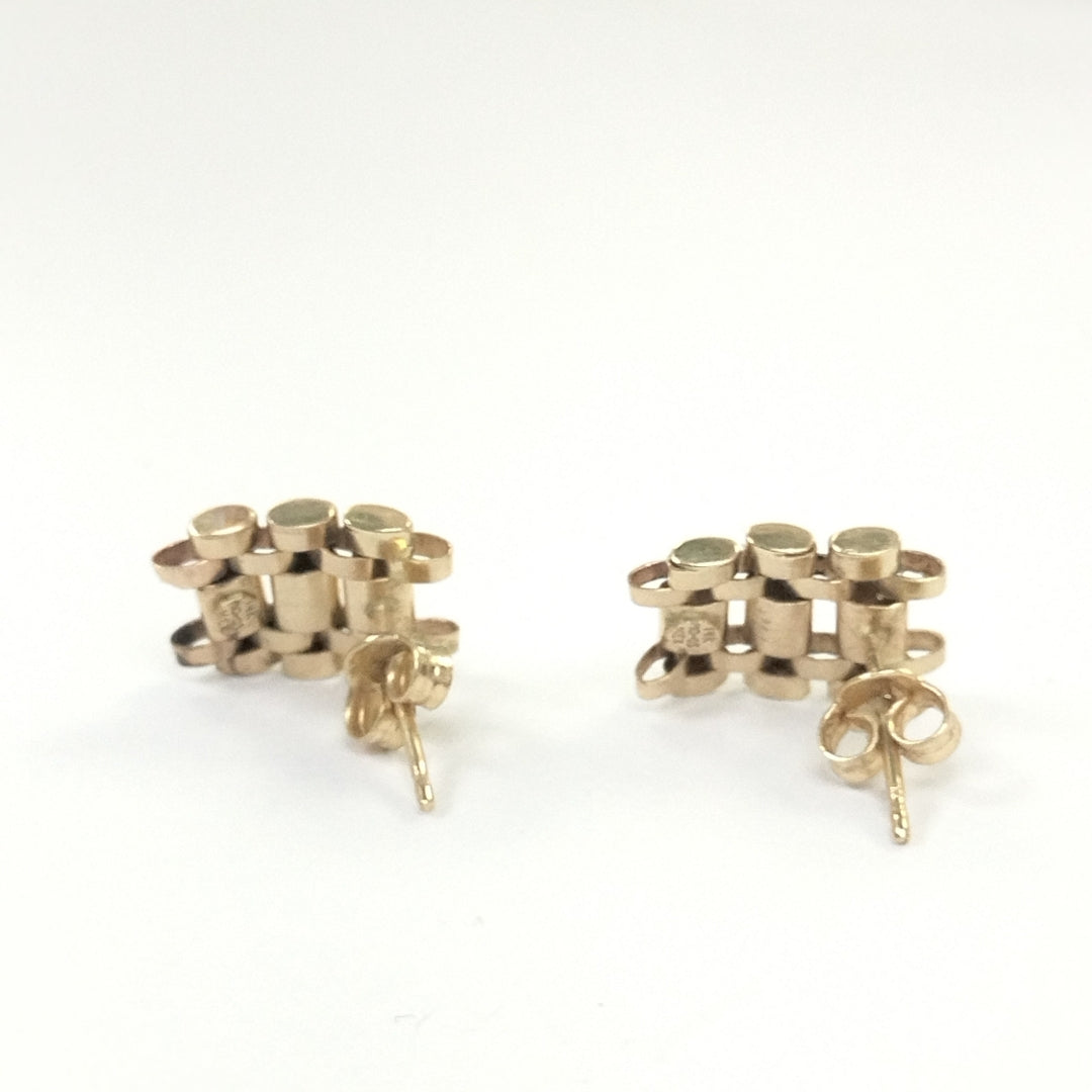 BROQUELES PAR ORO 14 K 2.2 GRMS (SEMINUEVO)