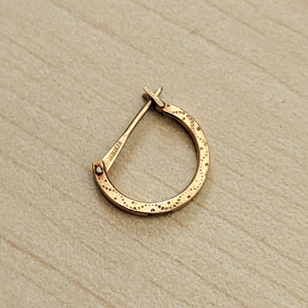 ARRACADAS PAR ORO 14 K 1 GRMS (SEMINUEVO)