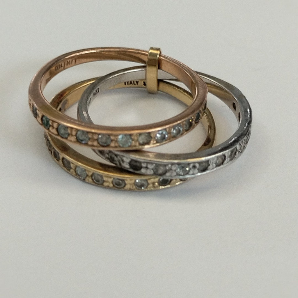 ANILLO ORO 14 K 4,60 GRMS (SEMINUEVO)