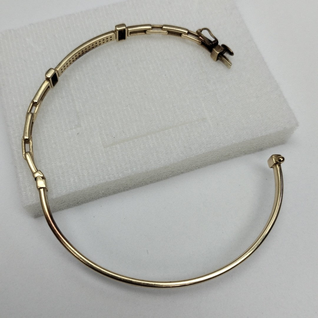 BRAZALETE ORO 10 K 6,40 GRMS (SEMINUEVO)