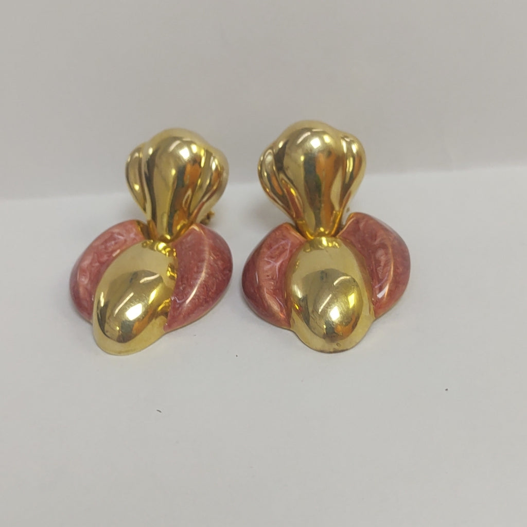 ARETES PAR ORO 14 K 14,80 GRMS (SEMINUEVO)