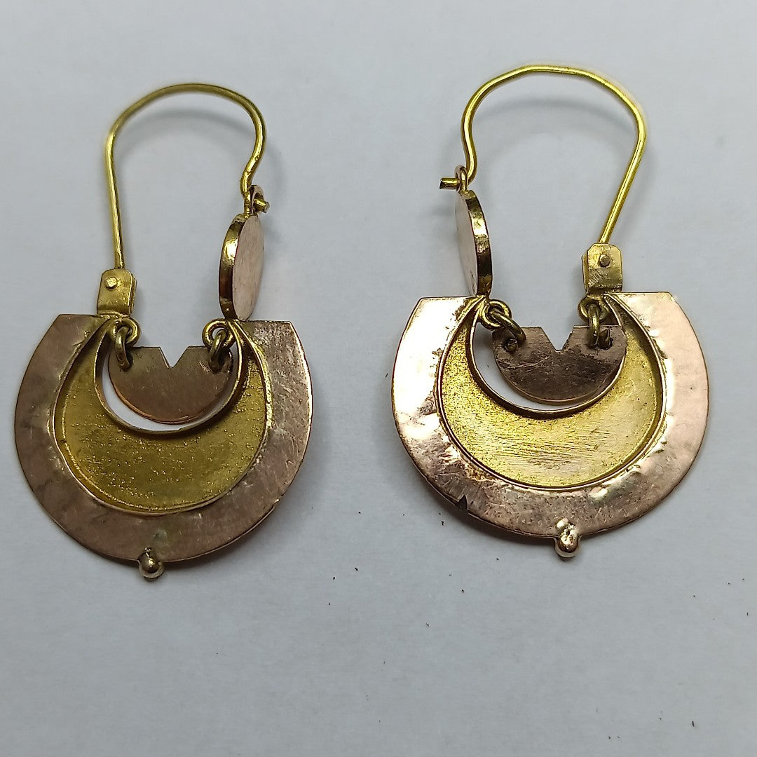 ARETES PAR ORO 10 K 3.2 GRMS (SEMINUEVO)