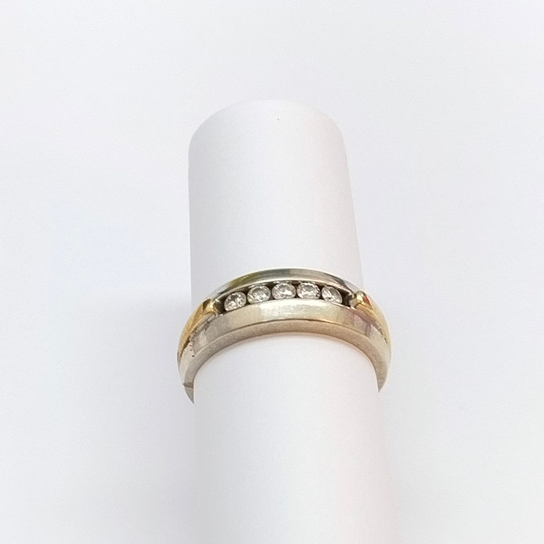 ANILLITO ORO BLANCO 10 K 5,40 GRMS (SEMINUEVO)