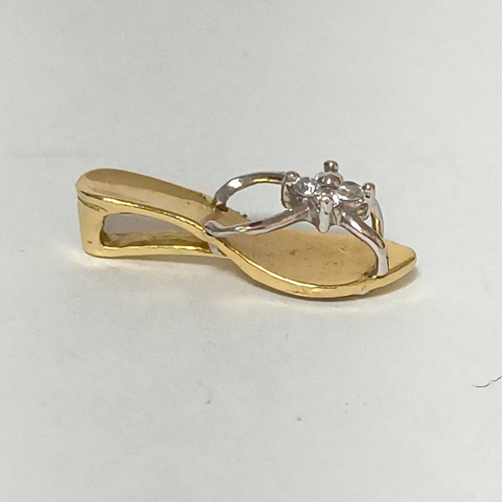 DIJE ORO COMBINADO 14 K 1.6 GRMS (SEMINUEVO)