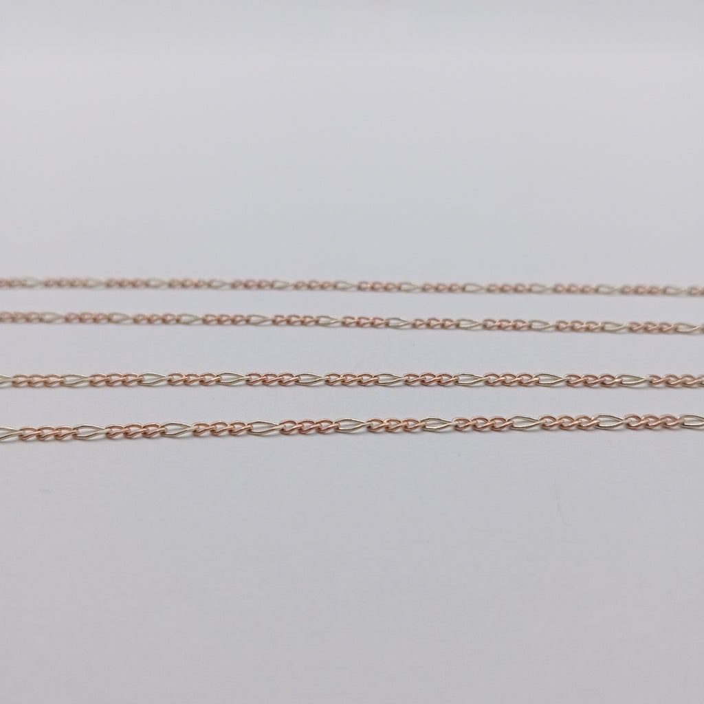 CADENA ORO COMBINADO 10 K 2.8 GRMS (SEMINUEVO)