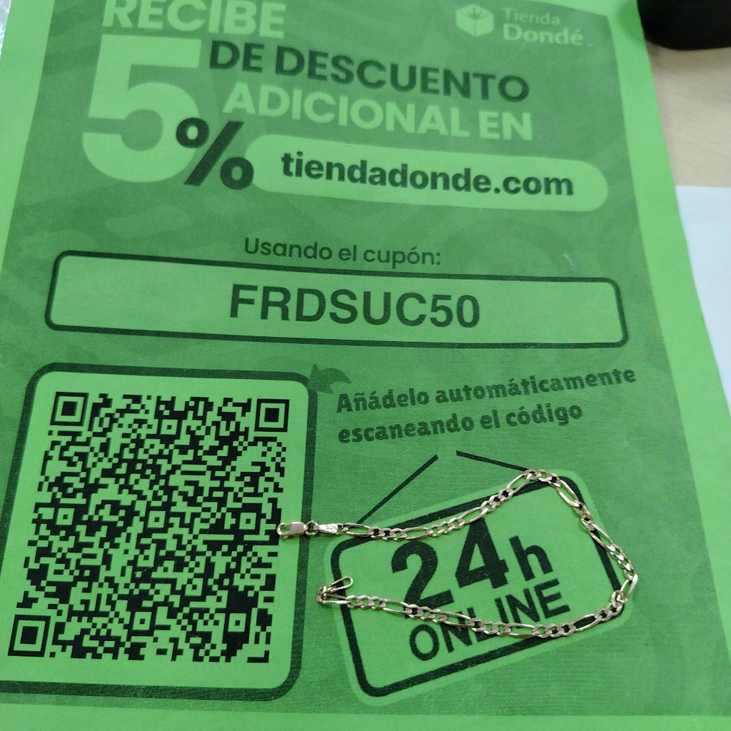 PULSERA 3 X 1 3GR 18 CM (NUEVO)