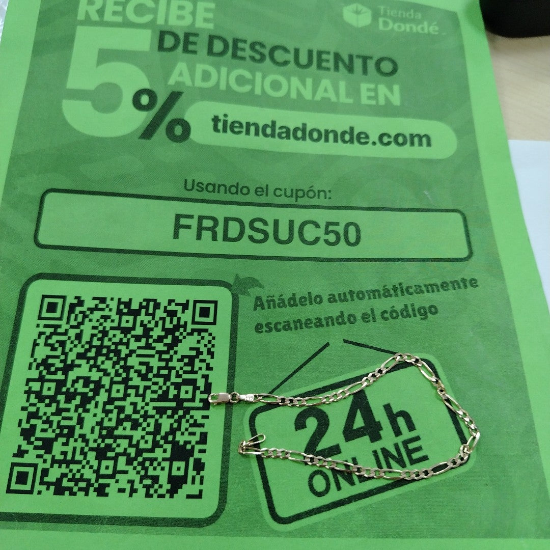 PULSERA 3 X 1 3GR 18 CM (NUEVO)