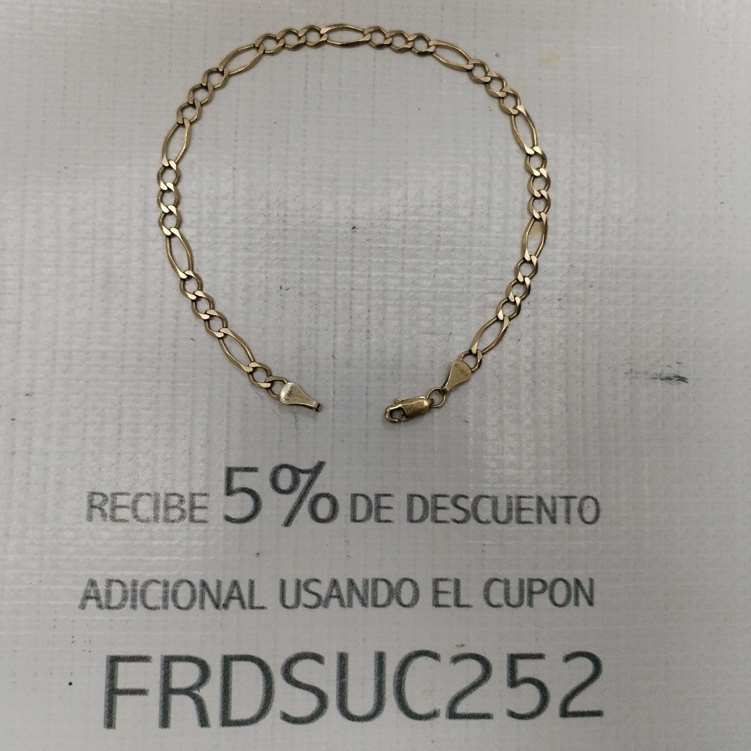 PULSERA ORO 10 K 4.8 GRMS (SEMINUEVO)
