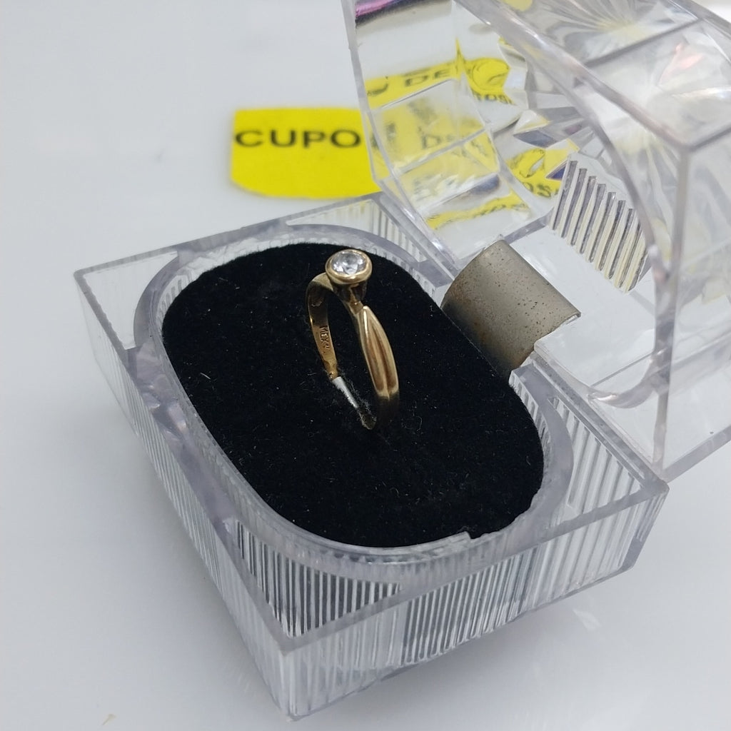 ANILLO ORO 10 K 1,60 GRMS (SEMINUEVO)