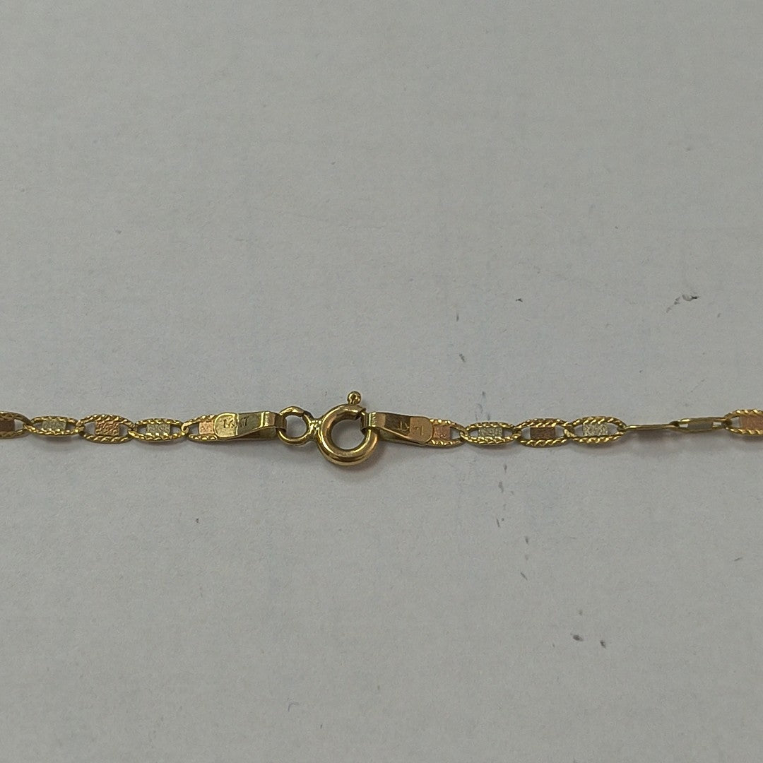 CADENA ORO 14 K 3.8 GRMS (SEMINUEVO)