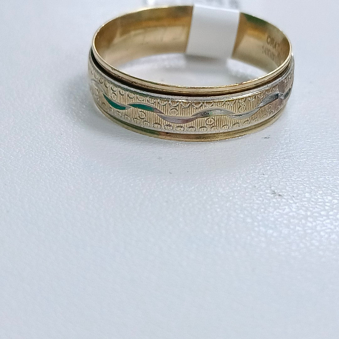 ARGOLLA ORO 14 K 3.2 GRMS (SEMINUEVO)