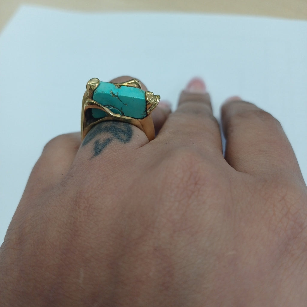 ANILLO ORO 18 K 12.5 GRMS (SEMINUEVO)