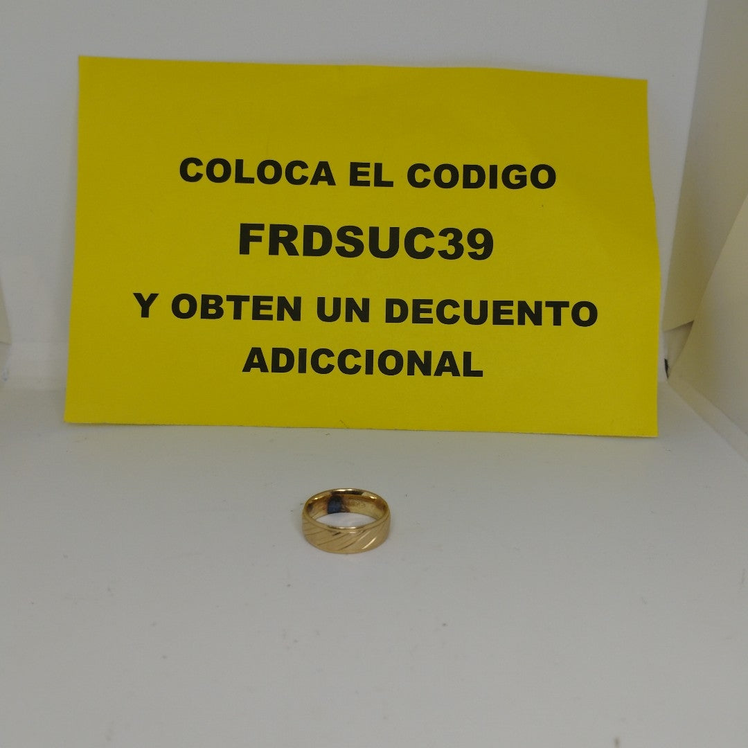 ARGOLLA ORO 14 K 3 GRMS (SEMINUEVO)