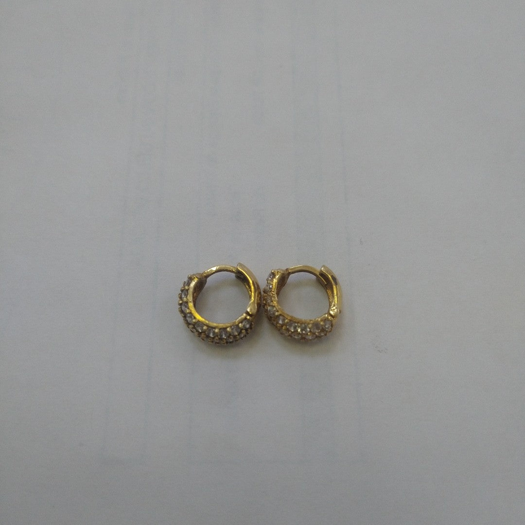 ARRACADAS PAR ORO 14 K 3.2 GRMS (SEMINUEVO)