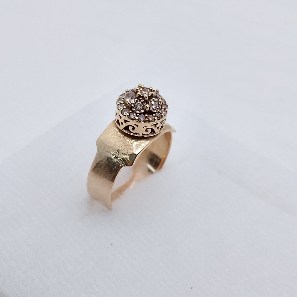 ANILLO ORO 10 K 4.1 GRMS (SEMINUEVO)