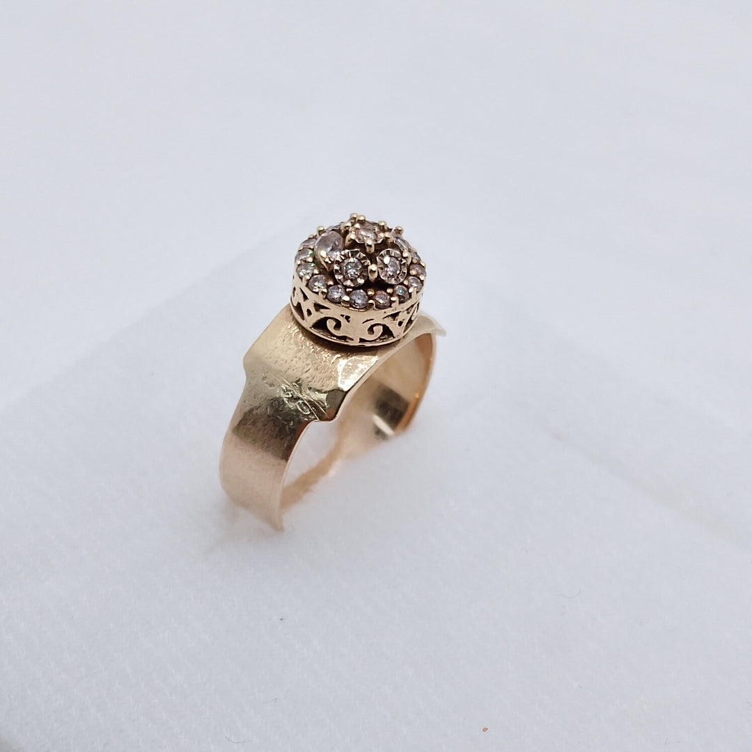 ANILLO ORO 10 K 4.1 GRMS (SEMINUEVO)