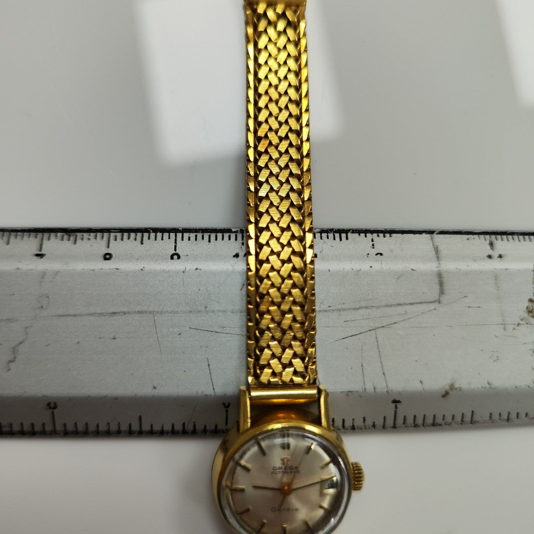 RELOJ CAJA Y PULSO ORO ORO 14 K 43.4 GRMS (SEMINUEVO)