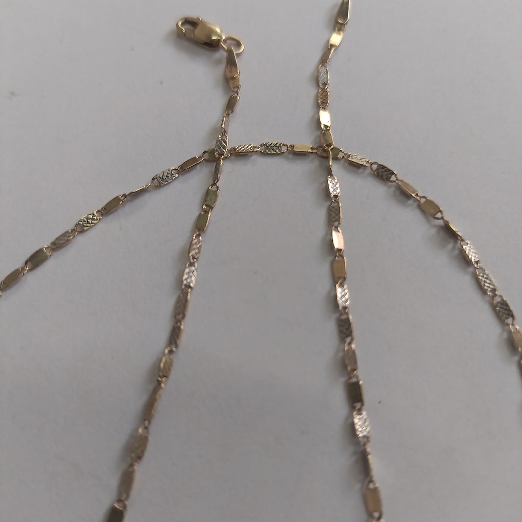 CADENA ORO 14 K 3.8 GRMS (SEMINUEVO)