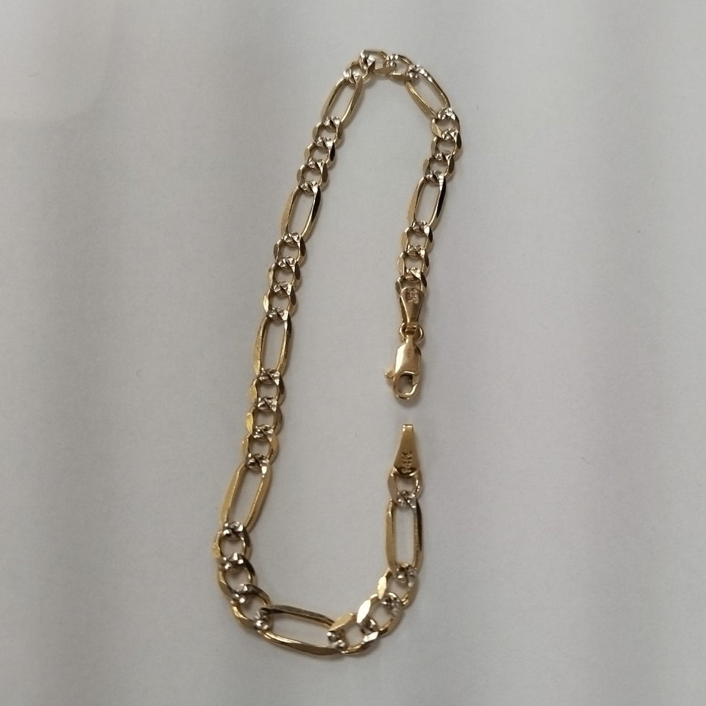 PULSERA 3 X 1 DIAMANTADA 6.6GR 21 CM (NUEVO)