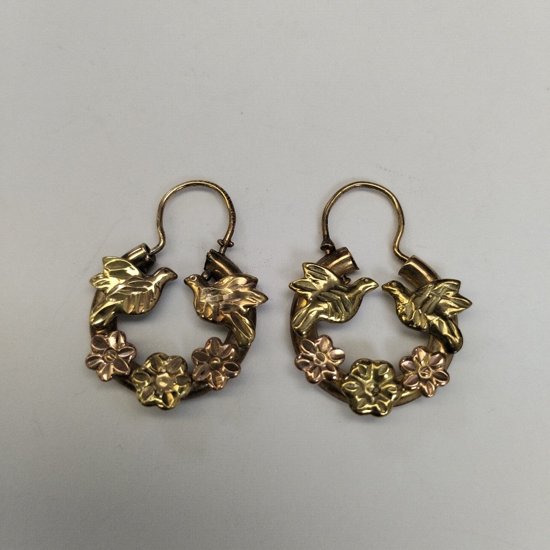ARRACADAS PAR ORO 10 K 2,60 GRMS (SEMINUEVO)