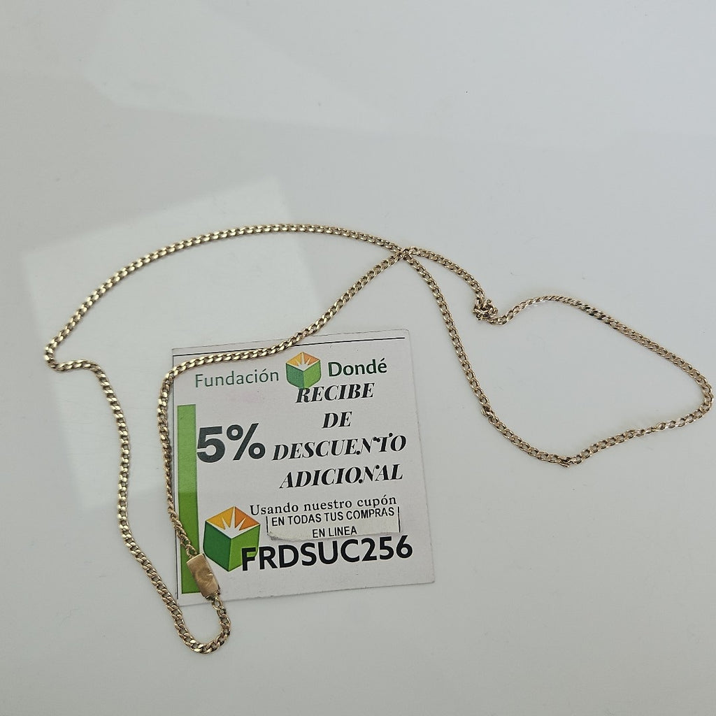 CADENA ORO 8 K 9,50 GRMS (SEMINUEVO)