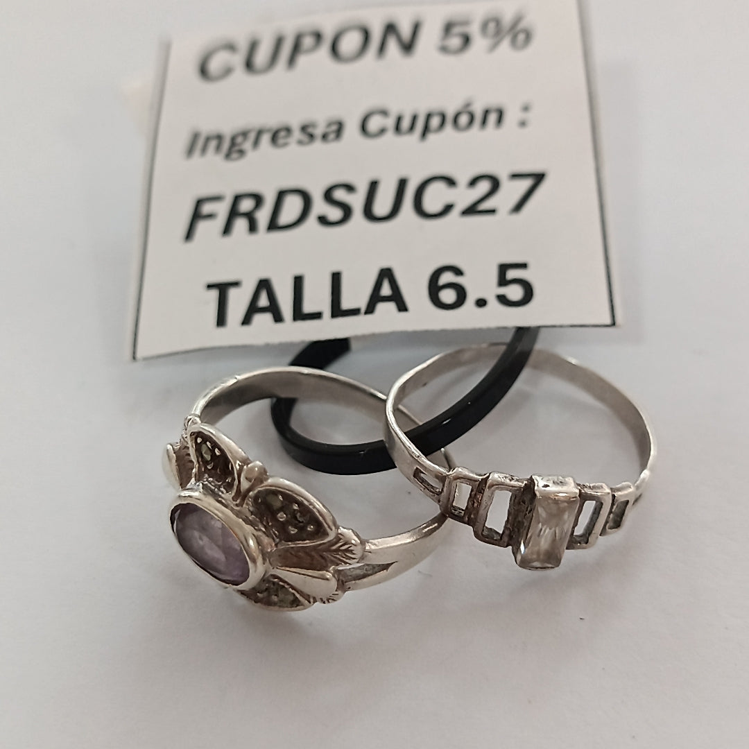 ANILLO PLATA 4.3 GRMS (SEMINUEVO)