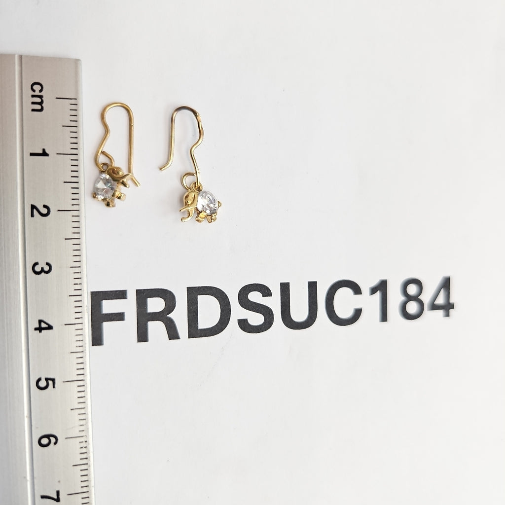 ARETES PAR ORO 10 K 1.6 GRMS (SEMINUEVO)