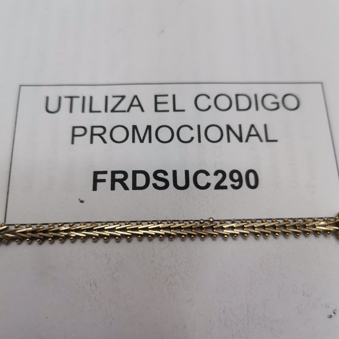 PULSERA ORO 14 K 8,50 GRMS (SEMINUEVO)