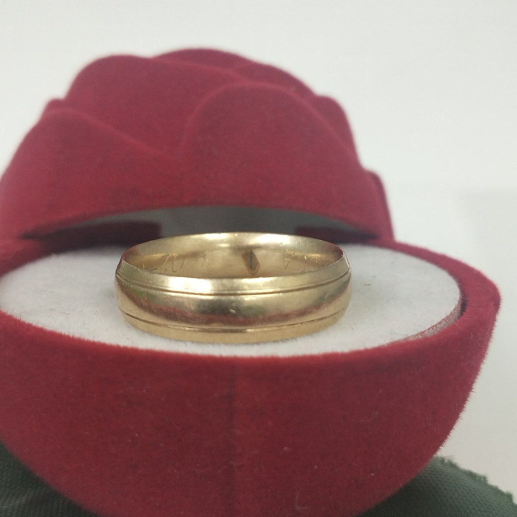 ARGOLLA ORO 14 K 3.5 GRMS (SEMINUEVO)