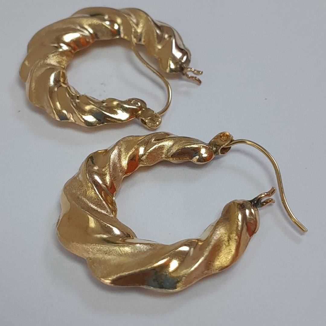 ARRACADAS PAR ORO 10 K 3,40 GRMS (SEMINUEVO)