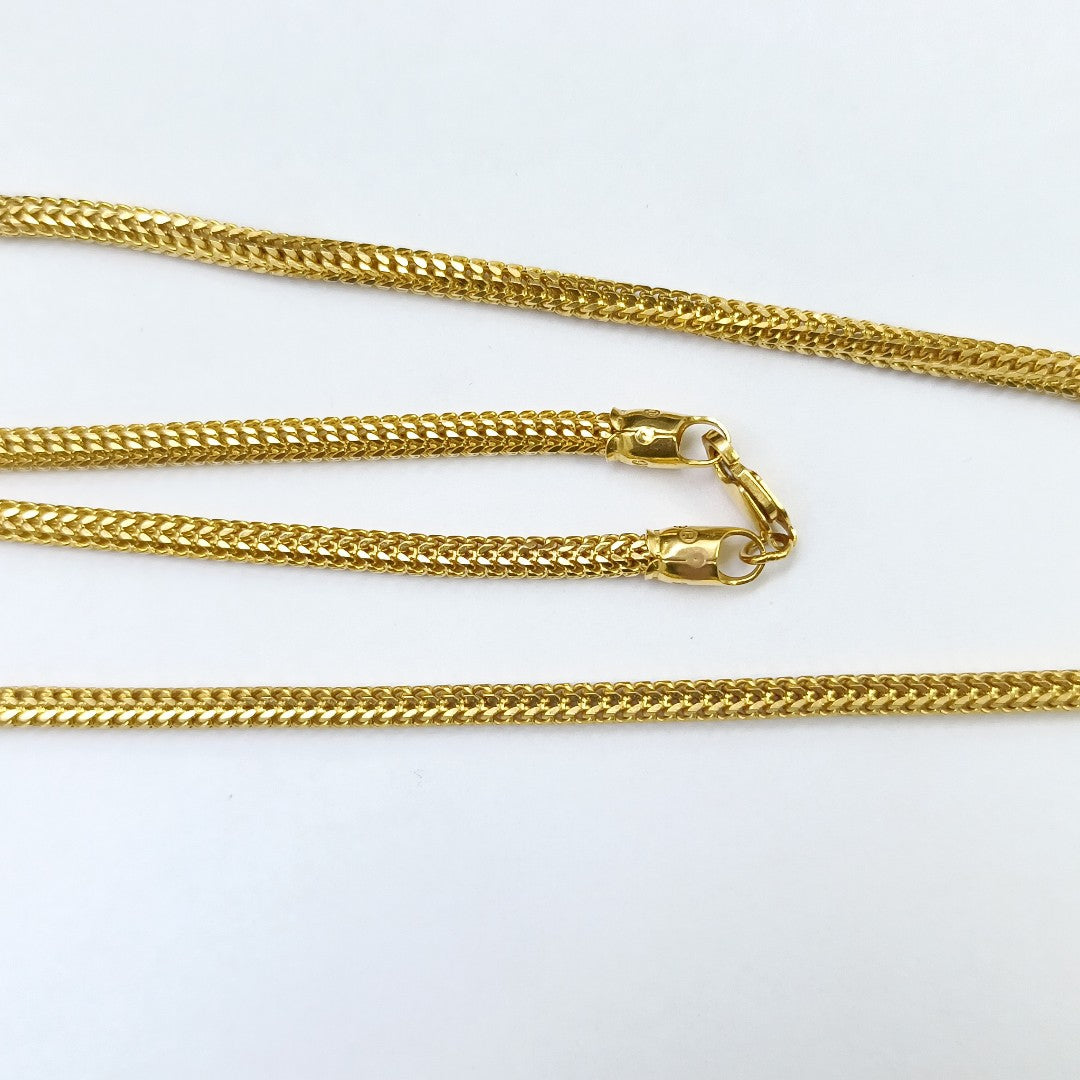 CADENA ORO 21 K 24.8 GRMS (SEMINUEVO)