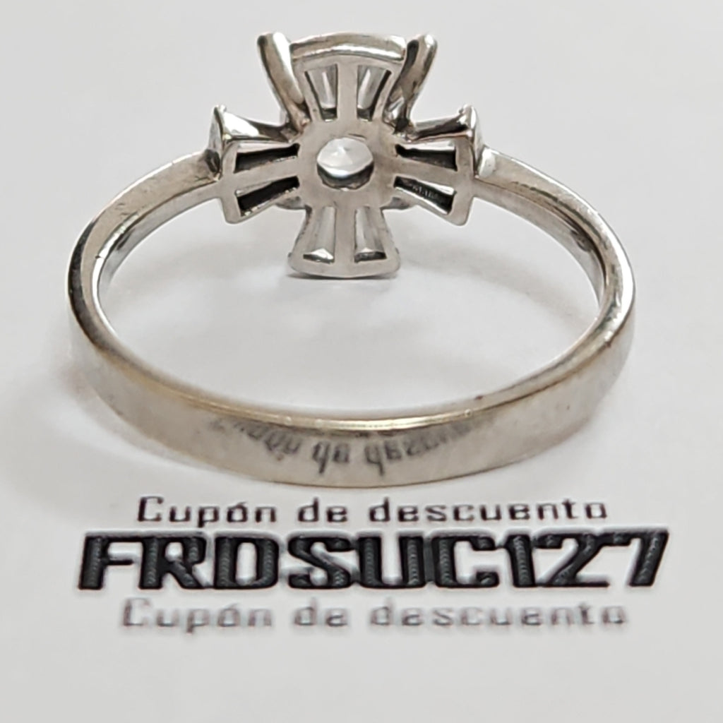 ANILLITO ORO BLANCO 14 K 2.9 GRMS (SEMINUEVO)