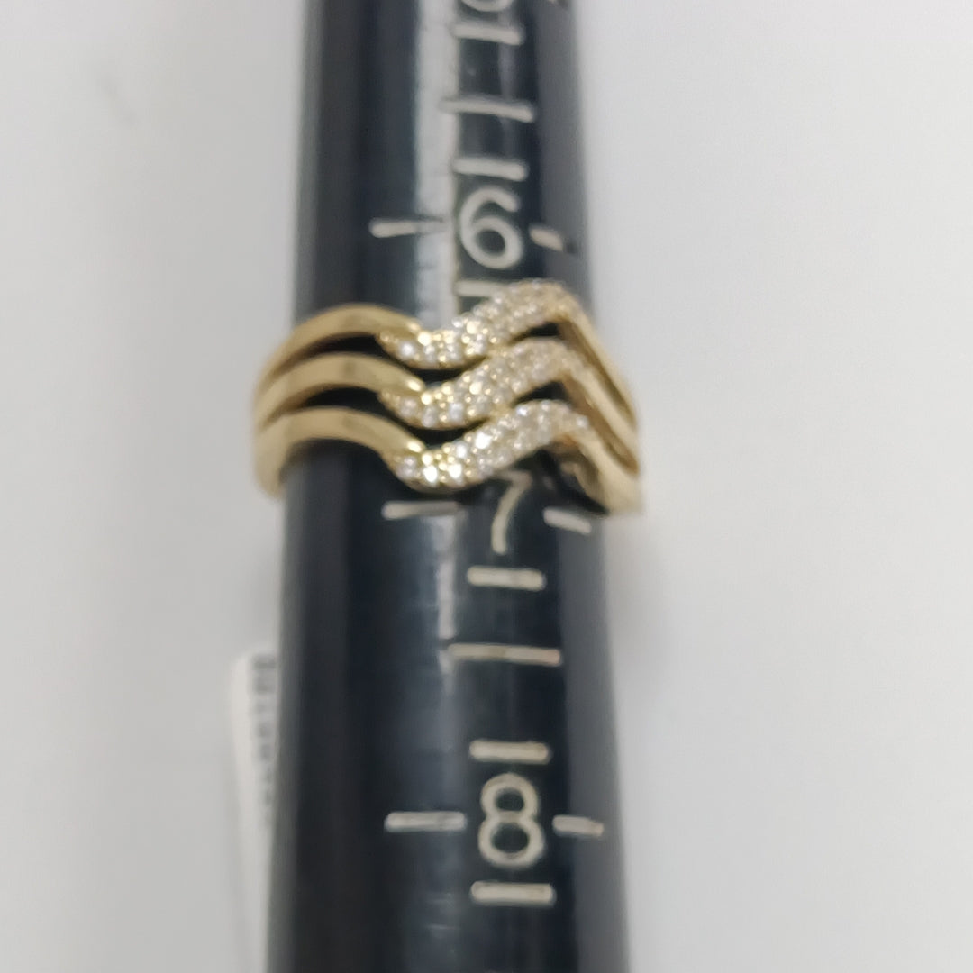 ANILLO ORO 14 K 2,80 GRMS (SEMINUEVO)