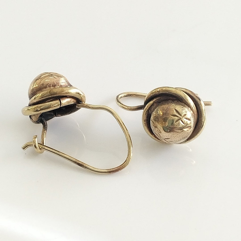 ARETES PAR ORO 10 K 2,50 GRMS (SEMINUEVO)