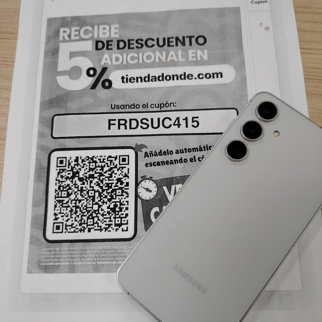 CELULAR SAMSUNG GALAXY S24 FE SM-S721B 256 GB 8 GB RAM (SEMINUEVO)