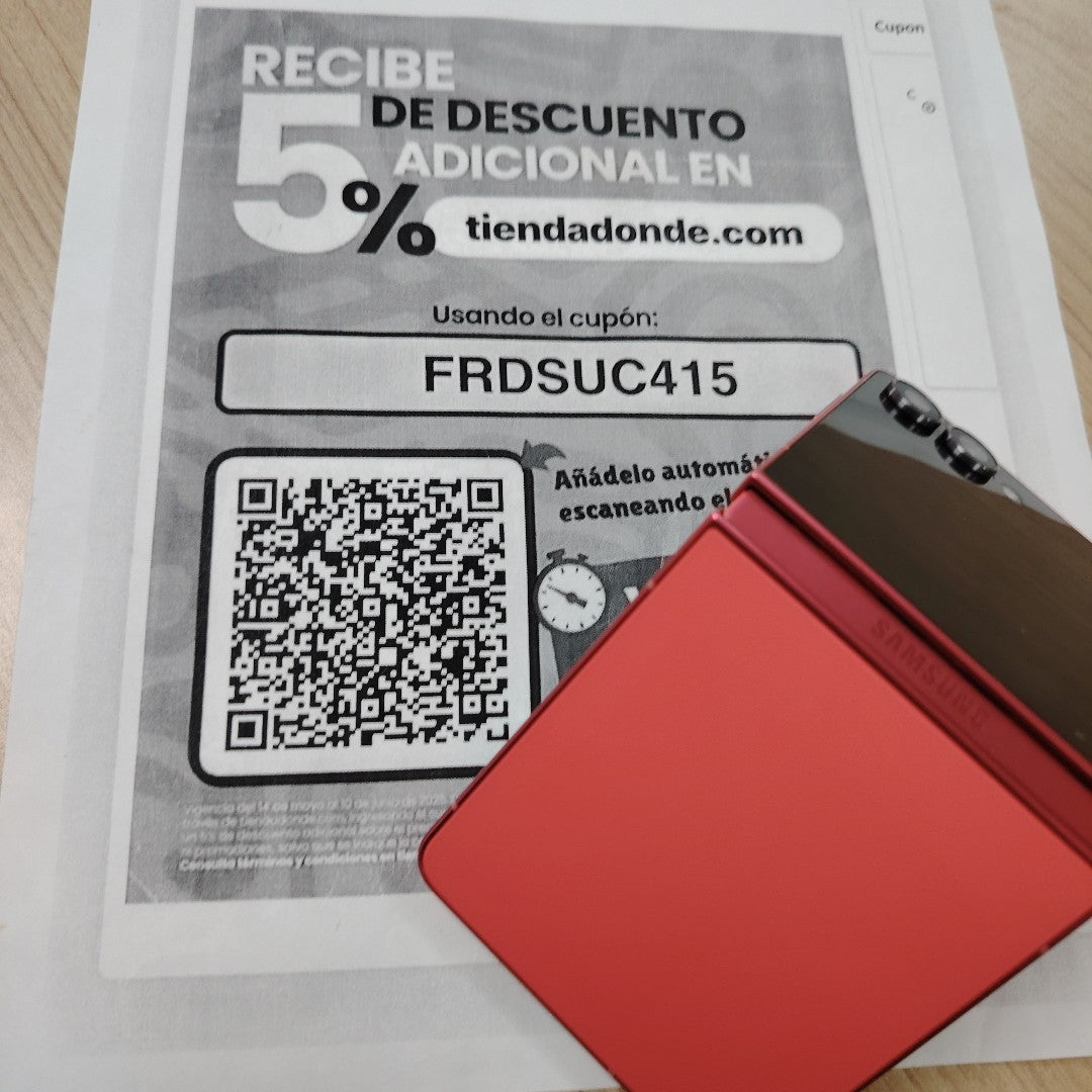 CELULAR SAMSUNG GALAXY Z FLIP 7 SM-F766B (2025) 512 GB 12 GB RAM (SEMINUEVO)