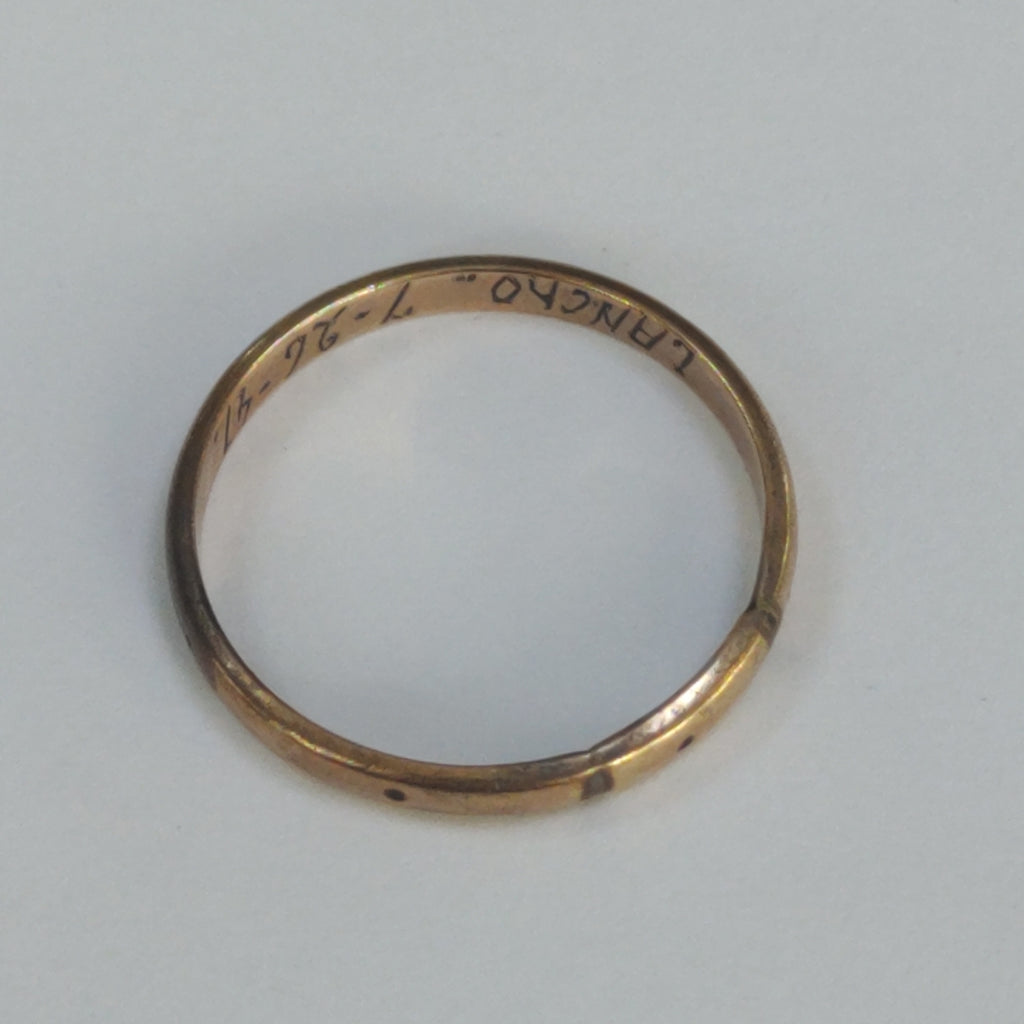 ANILLO ORO 8 K 1.8 GRMS (SEMINUEVO)