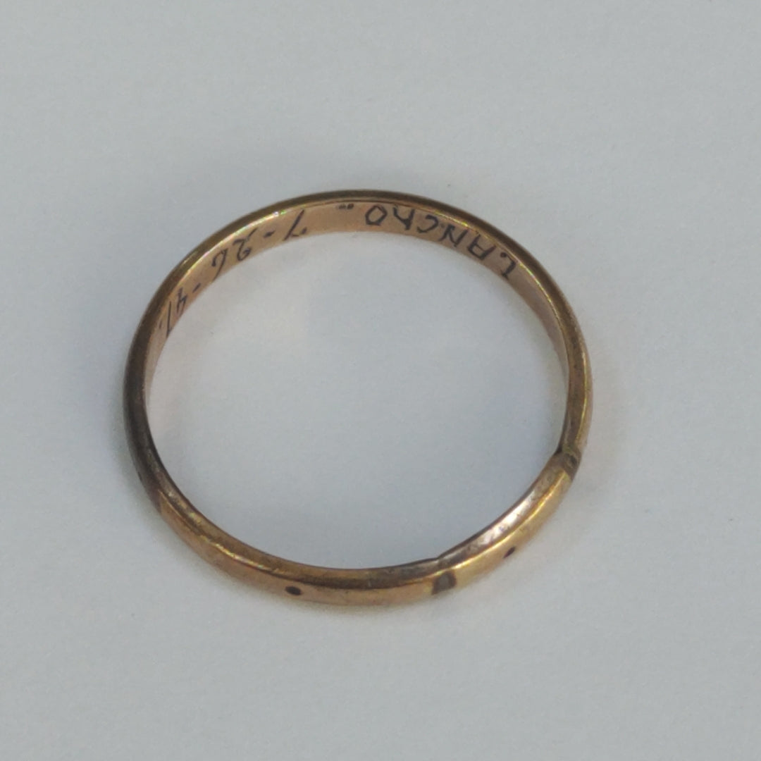 ANILLO ORO 8 K 1.8 GRMS (SEMINUEVO)