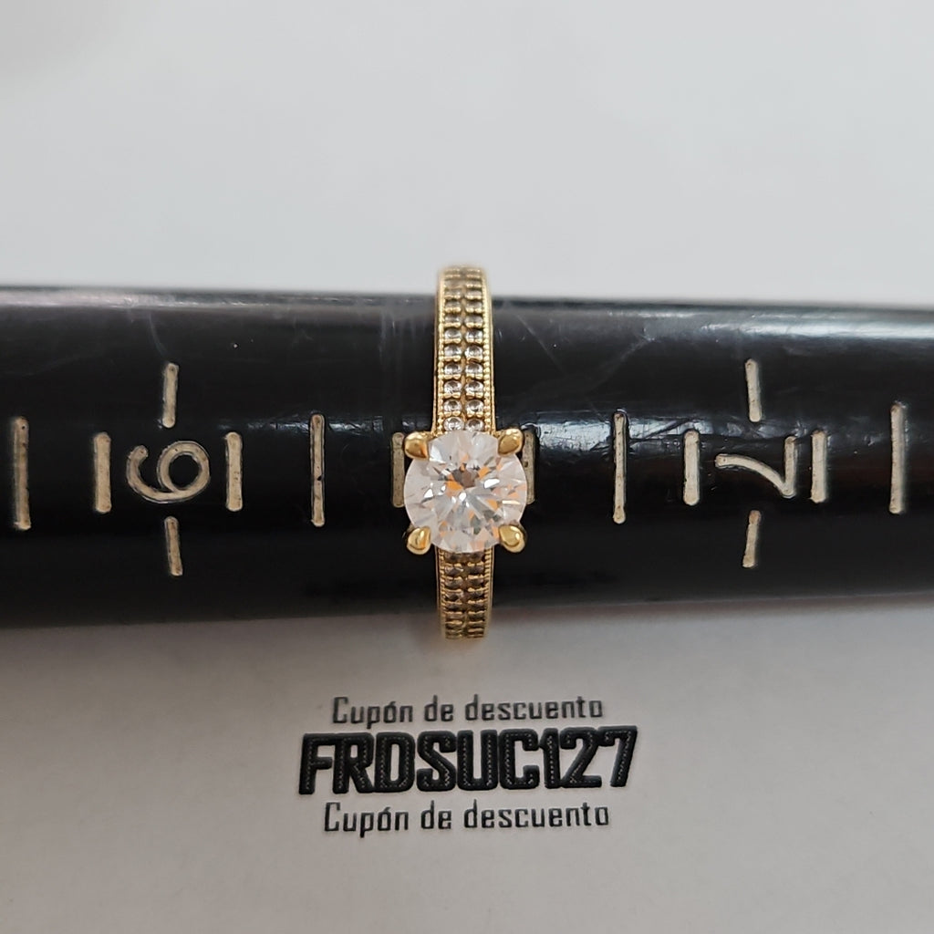 SOLITARIO ORO 10 K 2.6 GRMS (SEMINUEVO)