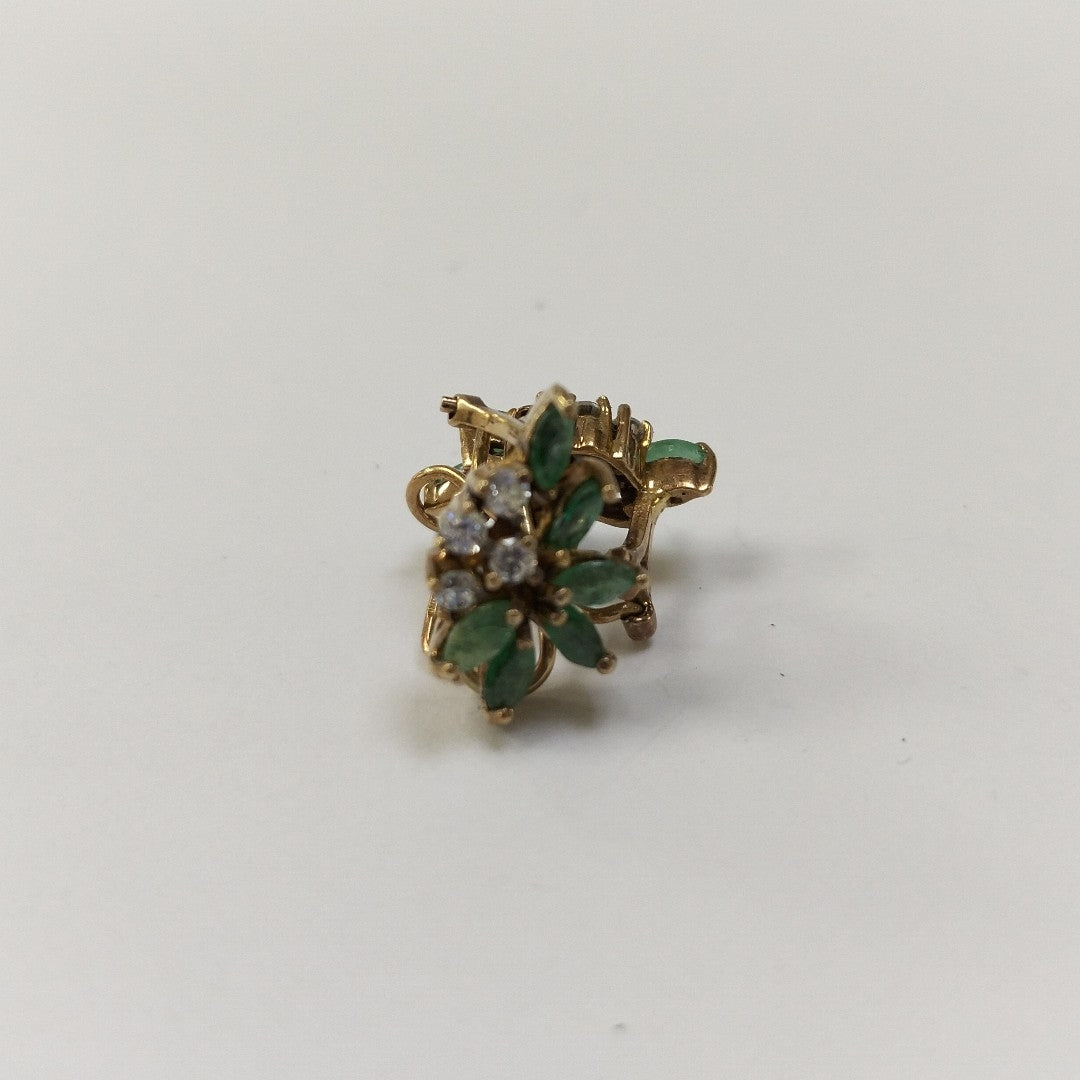 ARETES PAR ORO 10 K 3.5 GRMS (SEMINUEVO)
