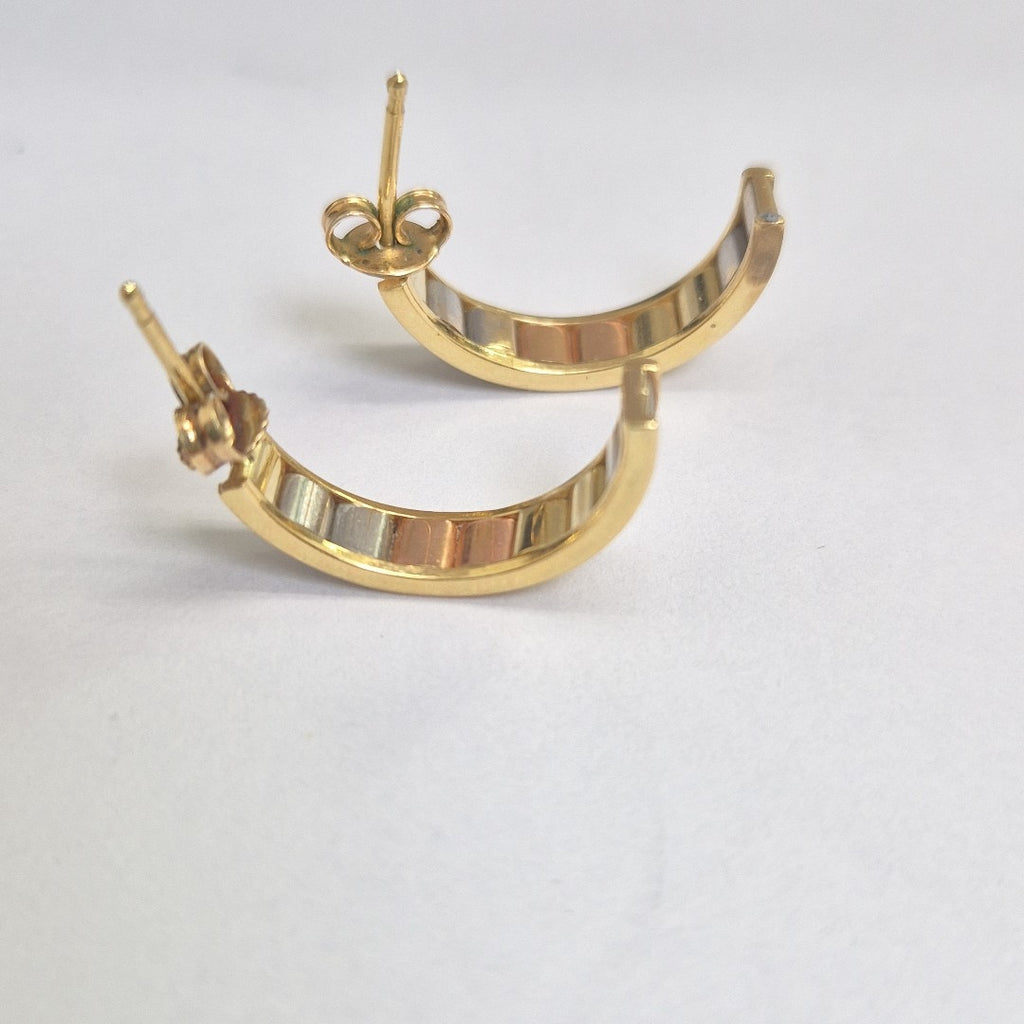 ARETES PAR ORO 14 K 3,70 GRMS (SEMINUEVO)