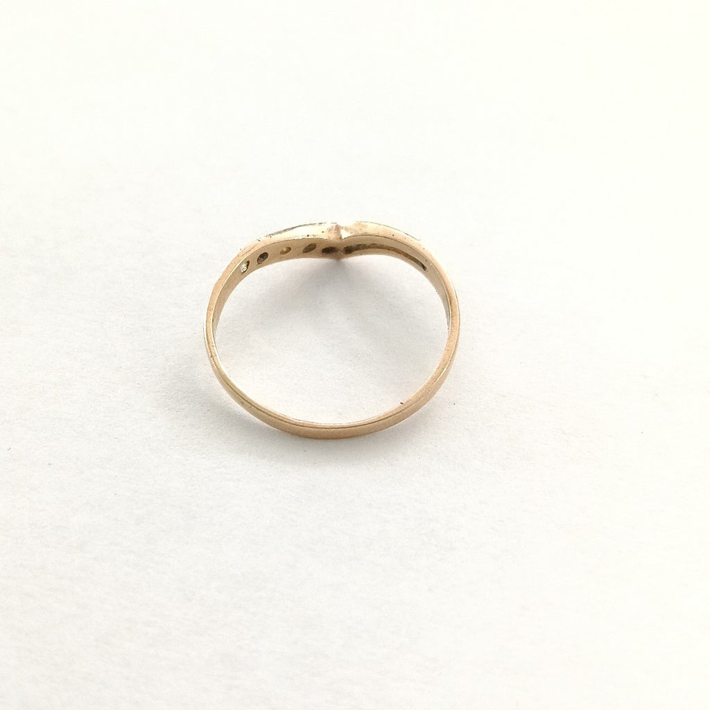 ANILLITO,ARRACADAS PAR ORO 14 K 1,50 GRMS (SEMINUEVO)
