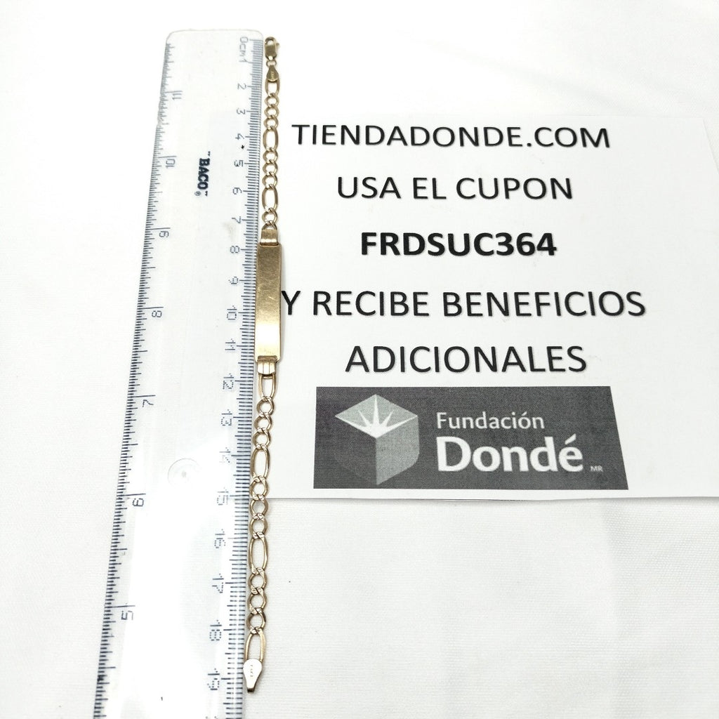 ESCLAVA ORO 14 K 6.8 GRMS (SEMINUEVO)