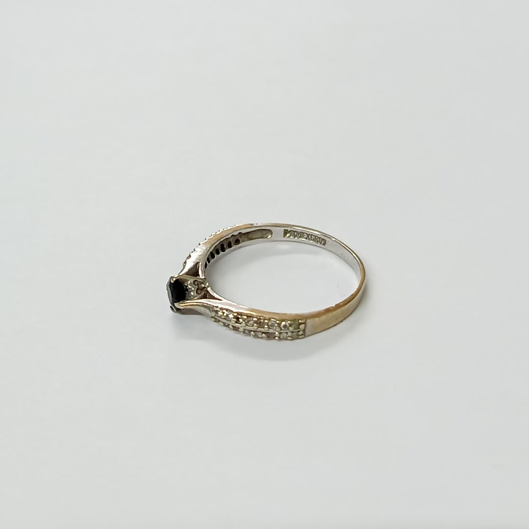 ANILLITO ORO, ORO BLANCO 14 K 2 GRMS (SEMINUEVO)
