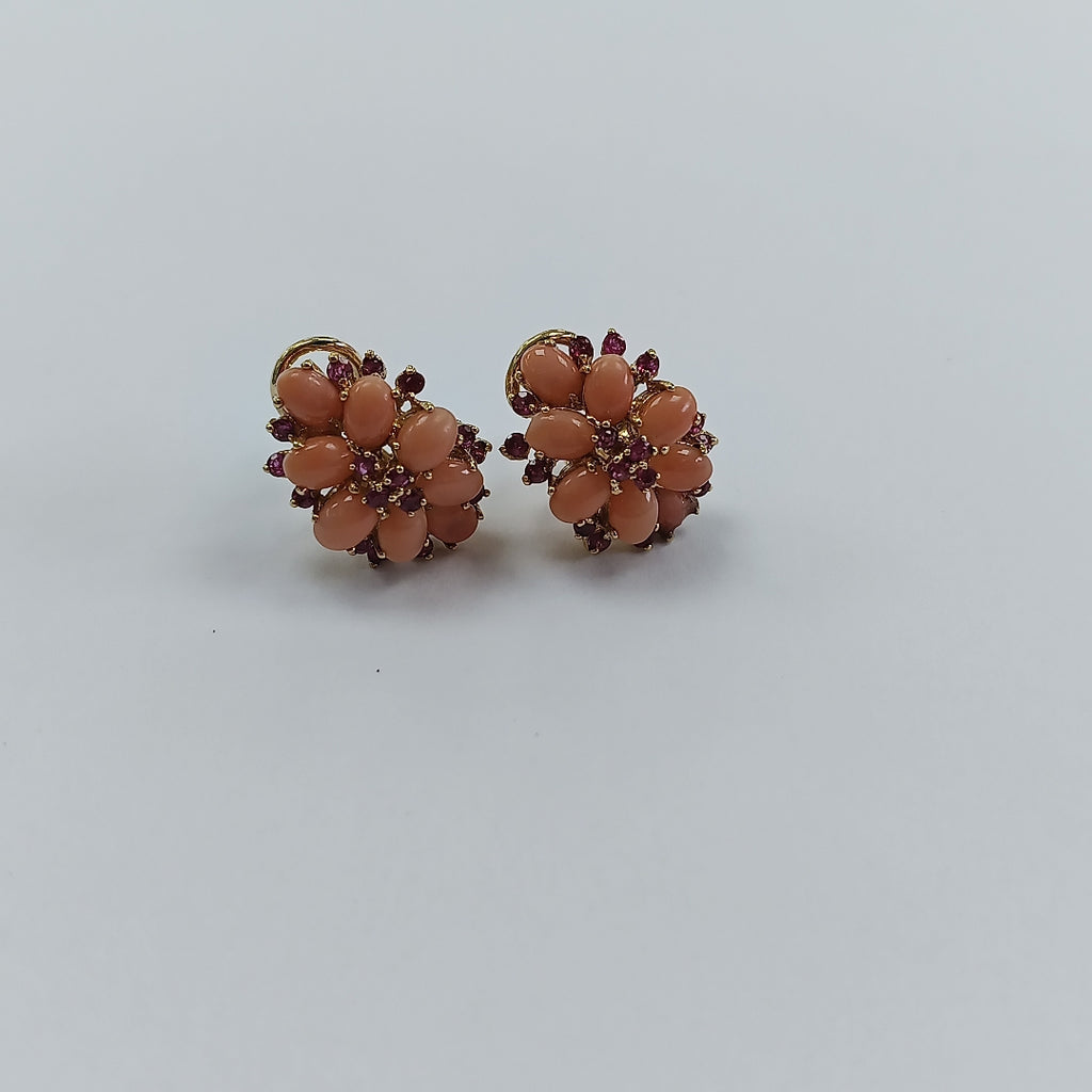 ARETES PAR ORO 14 K 11.2 GRMS (SEMINUEVO)