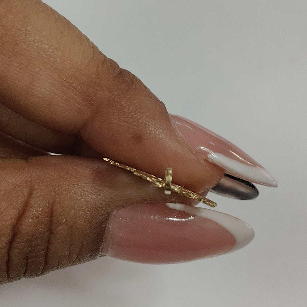 K1 0,80 GRMS 14 K ESPECIFICACIONES COMPLEMENTARIAS DIJE DE PALOMITAS (SEMINUEVO)