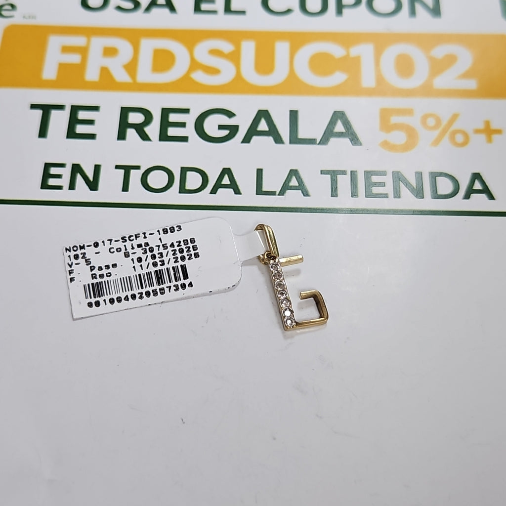DIJE ORO 10 K 0.9 GRMS (SEMINUEVO)