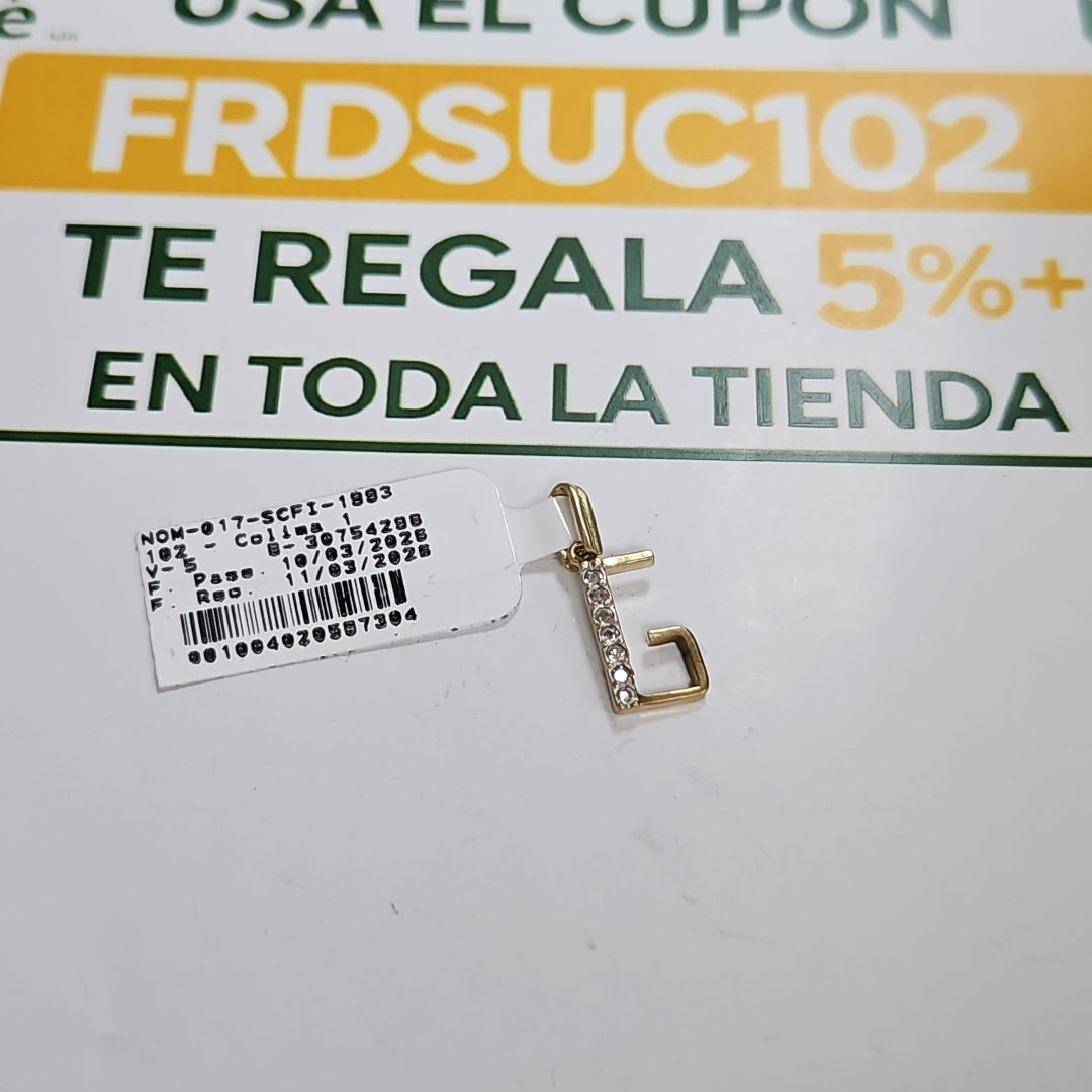 DIJE ORO 10 K 0.9 GRMS (SEMINUEVO)