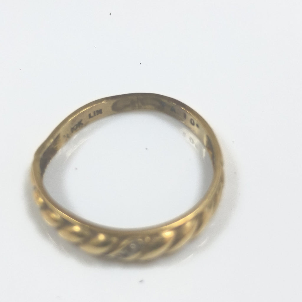 ARGOLLA ORO 10 K 1.3 GRMS (SEMINUEVO)