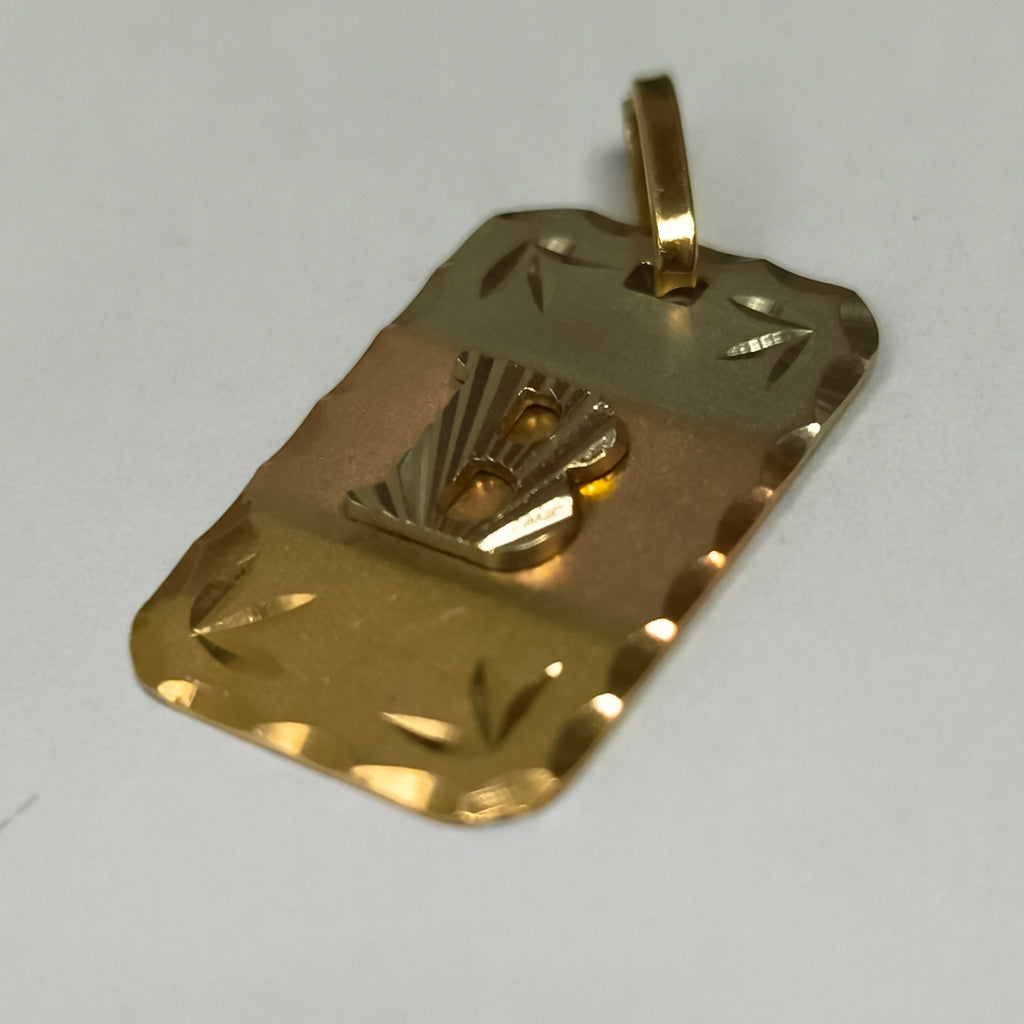 DIJE ORO COMBINADO 14 K 3,00 GRMS (SEMINUEVO)